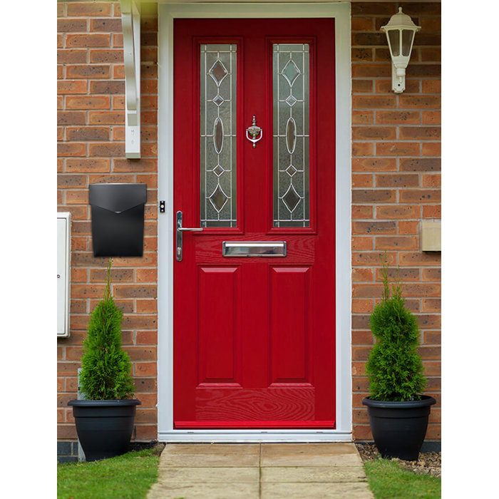 NACH Bradley Steel Wall Mounted Mailbox & Reviews Wayfair